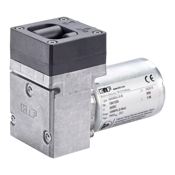 KNF N96K DC-B-M Manual