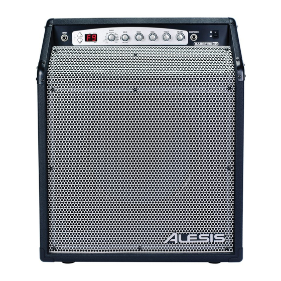 Alesis BassFire 60 Service Manual