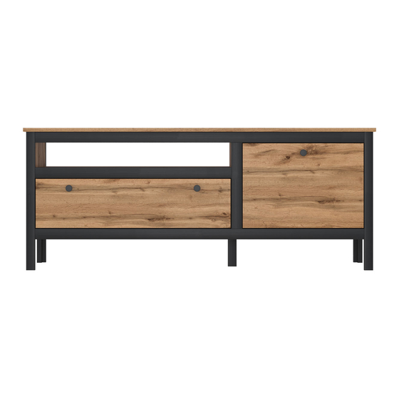 BLACK RED WHITE LOFT B156-RTV1D1S Assembly