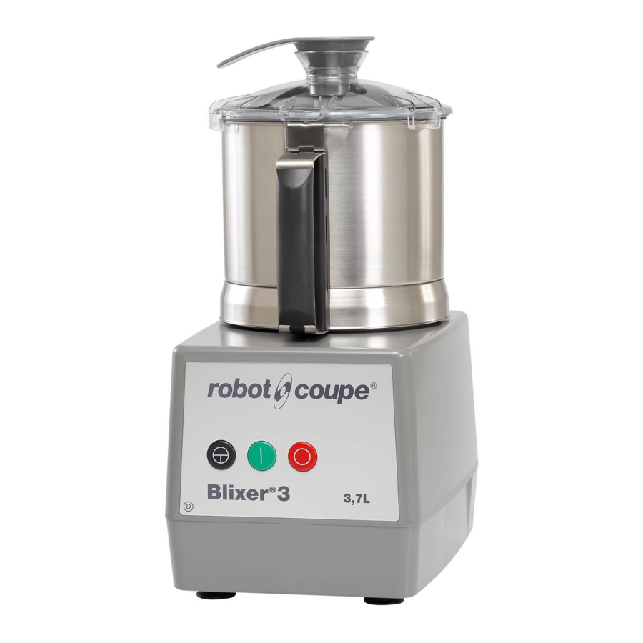Robot Coupe R 402 V Manual