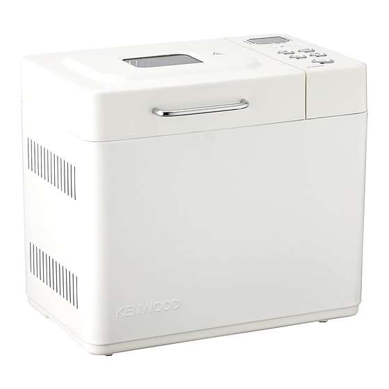 Kenwood Rapid-bake BM250 Manual