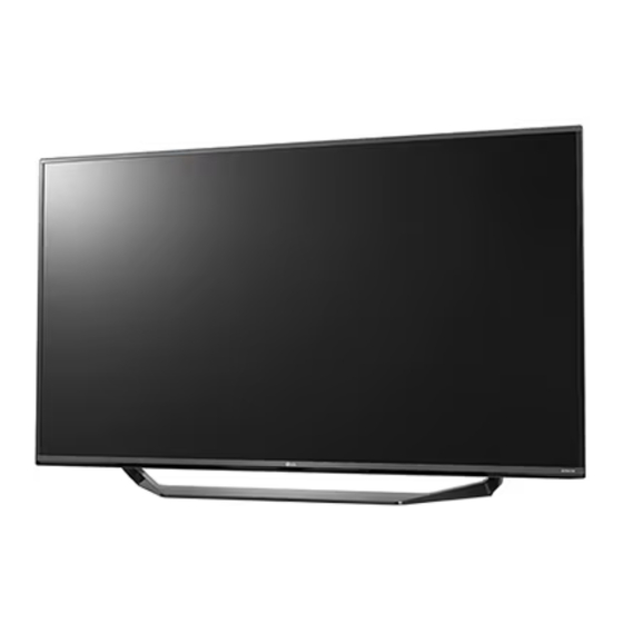 LG UF85 Series Owner's Manual