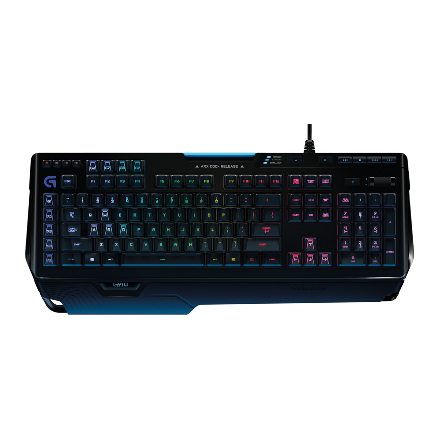 logitech ORION SPECTRUM G910 Manual