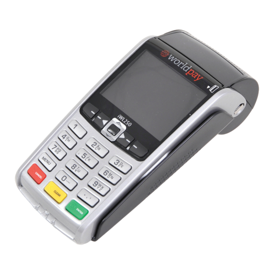 worldpay iWL250 Installation Manual