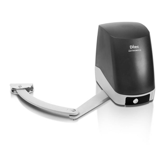 DITEC ENTREMATIC FACIL3H ORIGINAL INSTRUCTIONS MANUAL Pdf Download ManualsLib