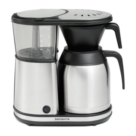 Bonavita 5 Cup Stainless Steel Carafe Coffee Maker BV1500TD READ