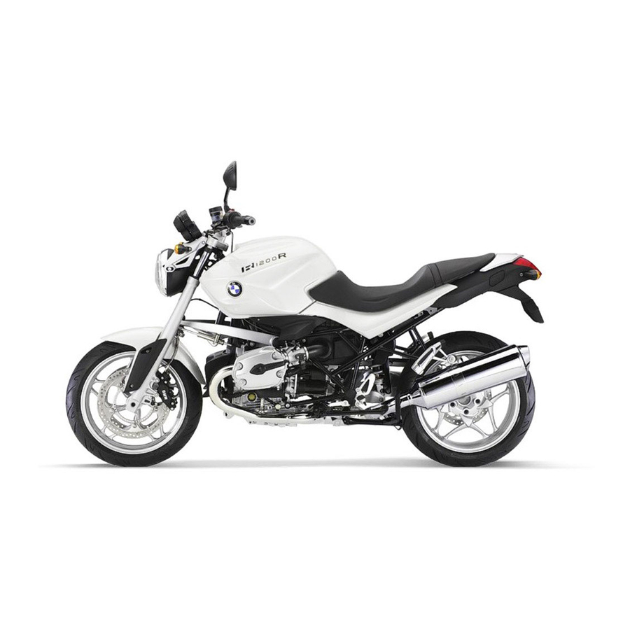 BMW R 1200 R RIDER'S MANUAL Pdf Download | ManualsLib