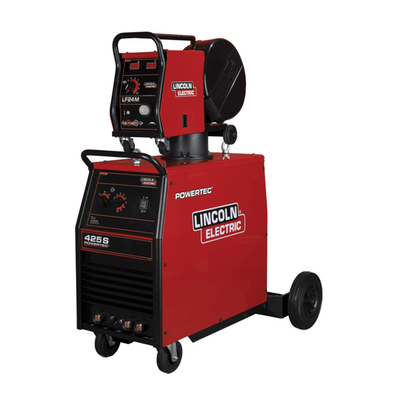 LINCOLN ELECTRIC POWERTEC 365S OPERATOR