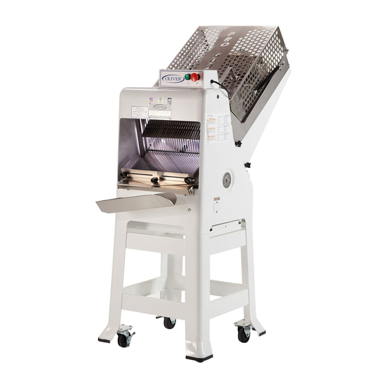 oliver front load bread slicer