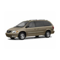 Chrysler Town and Country 2003 Owner's Manual