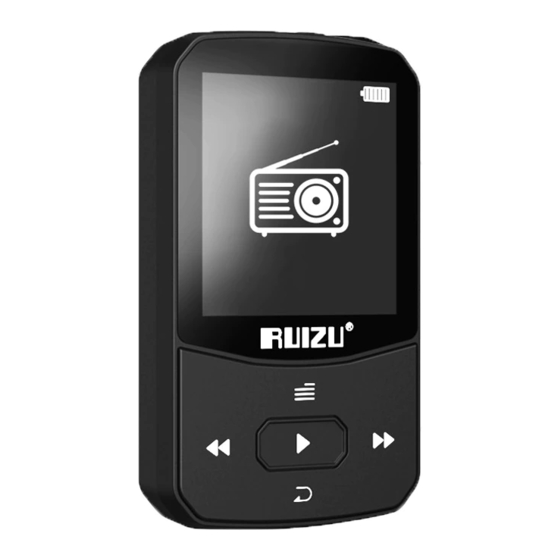 Ruizu X52 User Manual