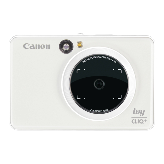 Canon Ivy CLIQ+ User Manual