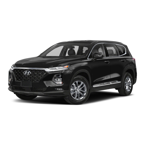 Hyundai SANTA FE 2020 Getting Started Manual