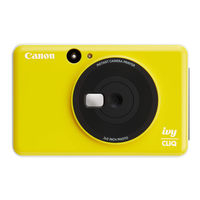 Canon ivy CLIQ Quick Start Manual