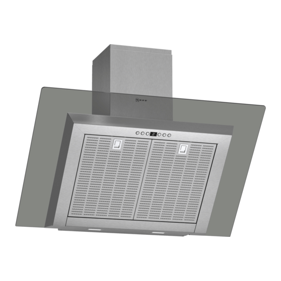 NEFF D39GL64N0B/03 Instructions For Installation And Use Manual