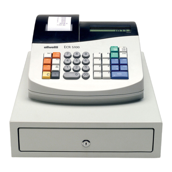 Olivetti ECR 5100 User Manual
