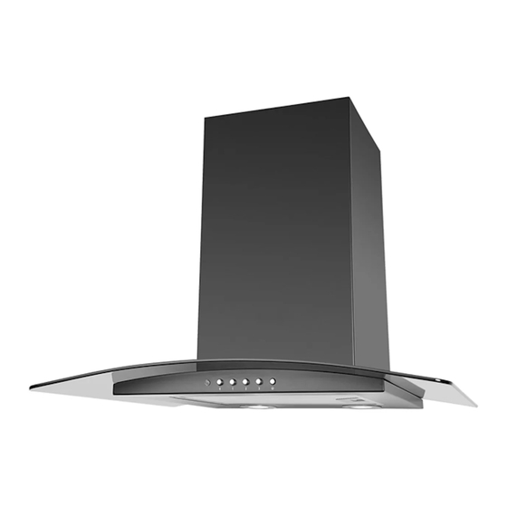 luxair cooker hood fitting instructions