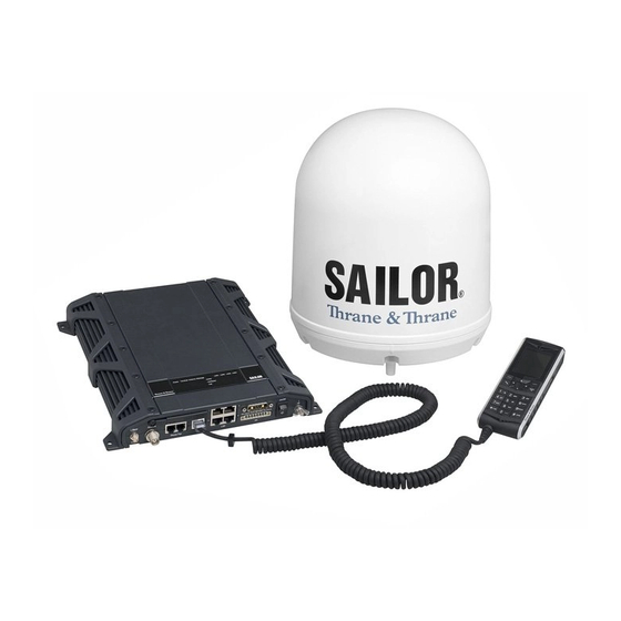 Thrane&Thrane SAILOR 900 Installation And User Manual