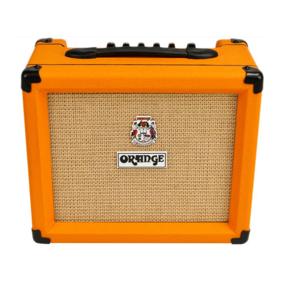 orange crush 20l guitar amp