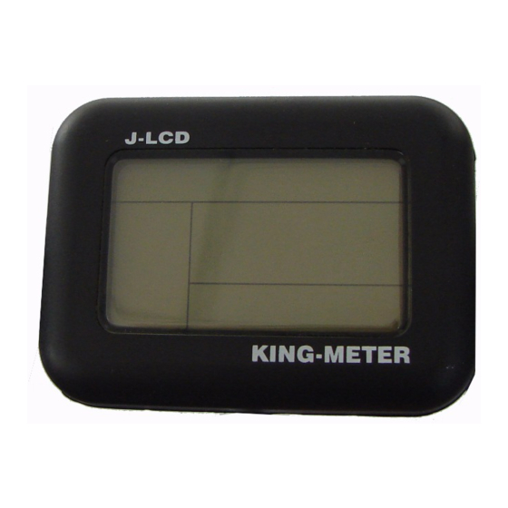 ironie Ruimteschip Kom langs om het te weten Top-Speed Setting - King-Meter J-LCD User Manual [Page 24] | ManualsLib
