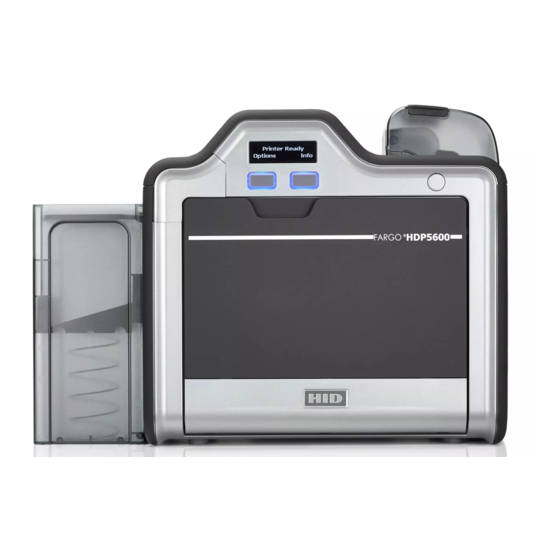 HID FARGO HDP5000 USER MANUAL Pdf Download ManualsLib