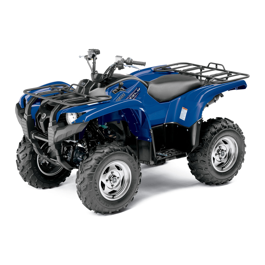 Yamaha Grizzly 700 Owner S Manual Pdf