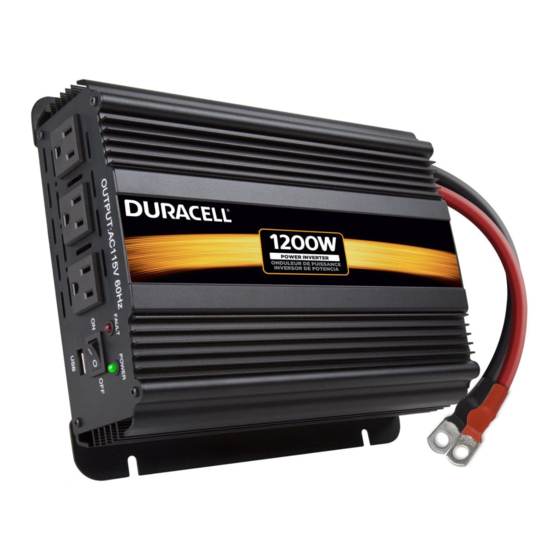 Duracell DRINV3000 User Manual
