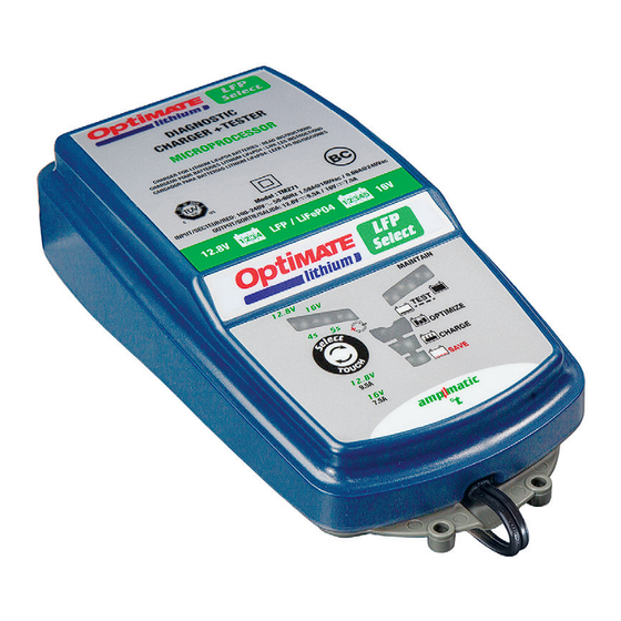 Optimate TM270 Instructions For Use Manual
