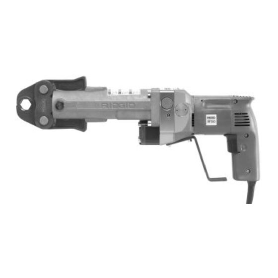 RIDGID RP 300 Operating Instructions Manual