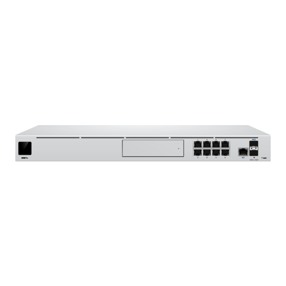 Ubiquiti UniFi Dream Machine Pro UDM-Pro Quick Start Manual