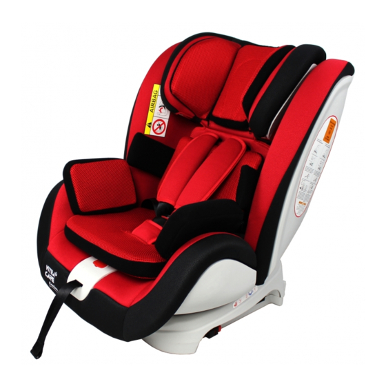 Vitea Care DRVR0B Rehabilitative Car Seat Manuals