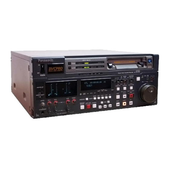 Panasonic AJD230 - DVC PRO Service Manual