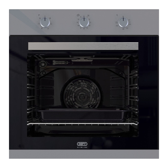 Defy DBO486E Instruction Manual