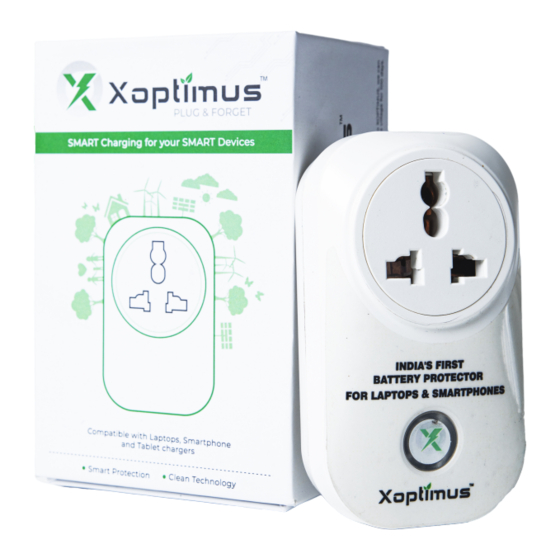 Hivericks Technologies Xoptimus XOW-1 Instructions Manual