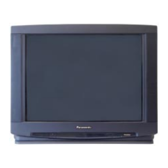 Panasonic TX-29AD90F Operating Instructions Manual