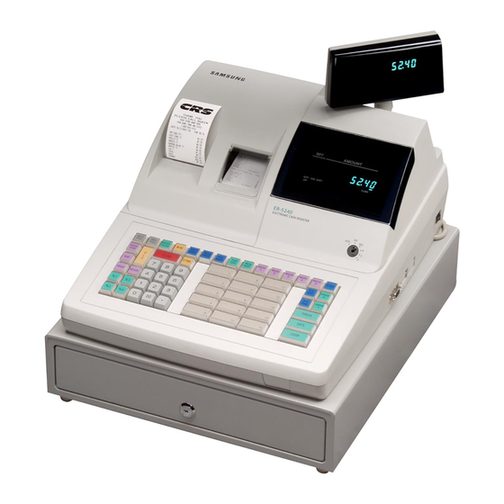 Samsung ER 5200 Operator's And Programming Manual