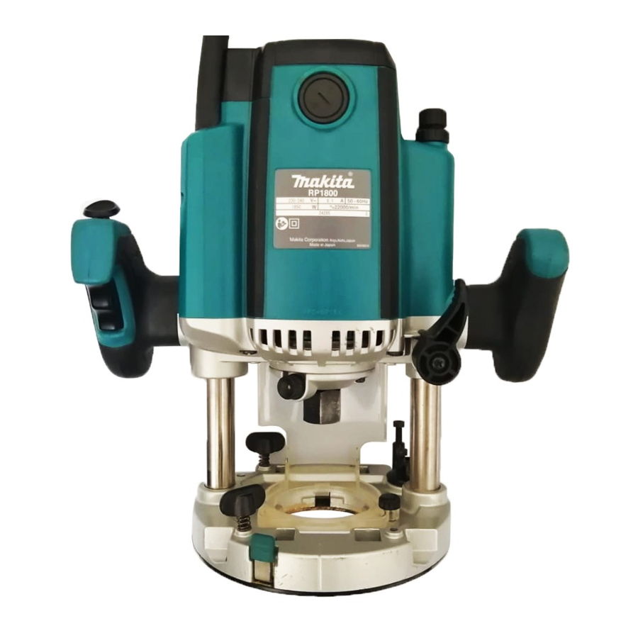 Makita RP1800 Instruction Manual