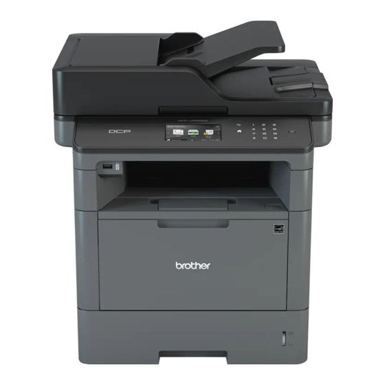 Brother DCP-L5500DN Web Connect Manual