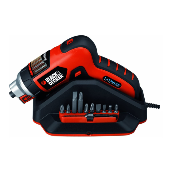 BLACK & DECKER PIVOT DRIVER PP360 USER MANUAL Pdf Download