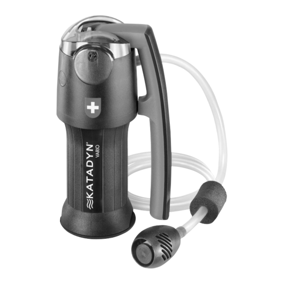 KATADYN 8014932 USER MANUAL Pdf Download ManualsLib