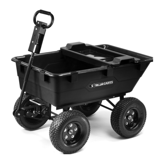 GORILLA CARTS G0R0865D-C OWNER'S MANUAL Pdf Download | ManualsLib