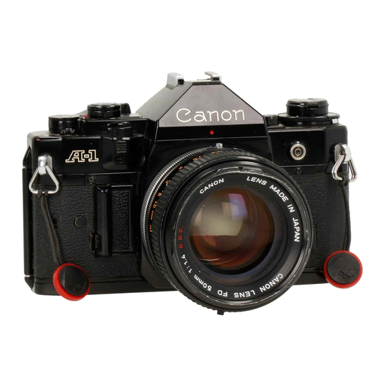 Canon A-1 Repair Manual