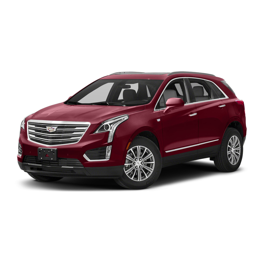 CADILLAC XT5 2017 OWNER