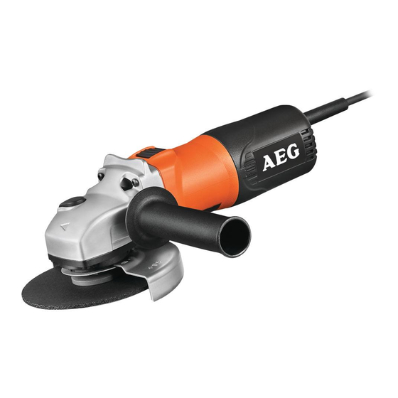 Image of AEG WSE 9-125 MX angle grinder