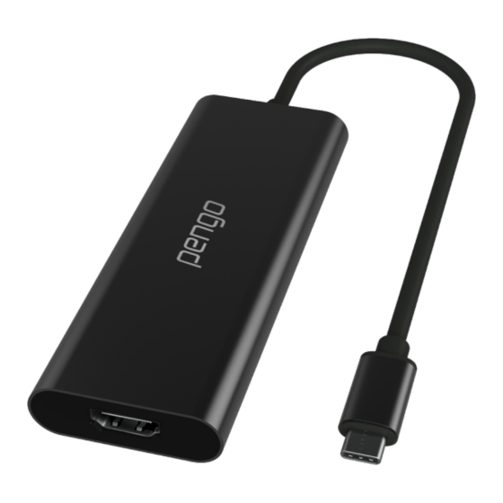 Pengo HDMI to USB-C 4K GRABBER Manuals