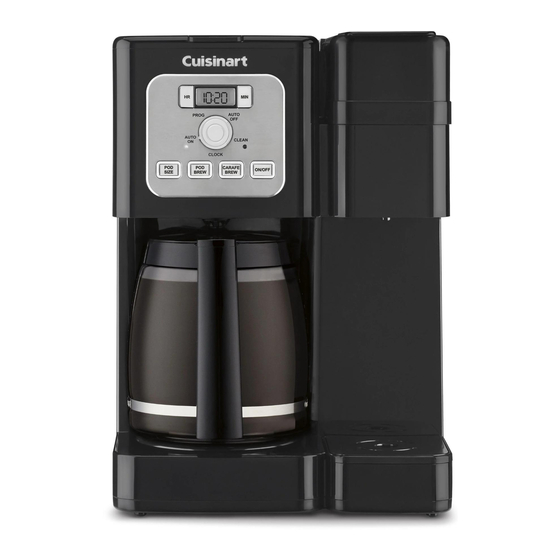 Cuisinart Coffee Center SS-12 Instruction Booklet