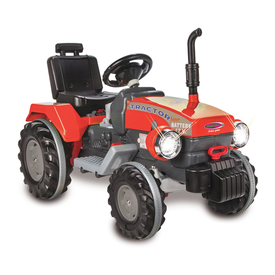 Jamara Power Drag Ride-On Traktor 12V Instruction
