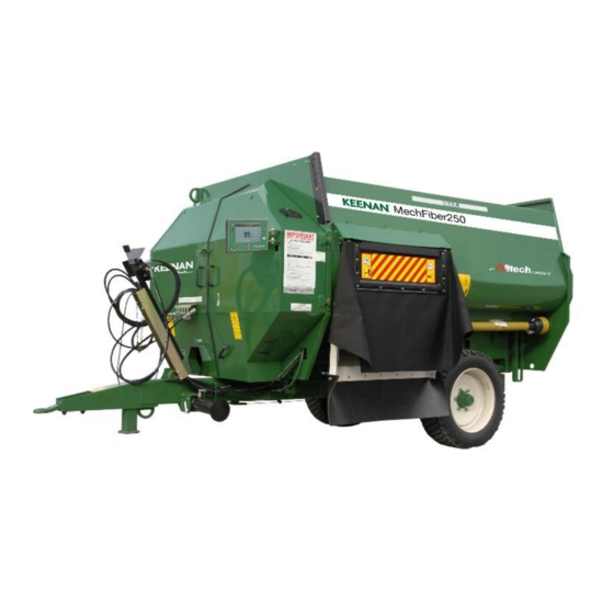 Alltech KEENAN MechFiber250 Operator's Manual