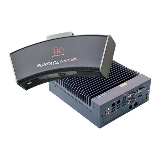 MICRO-EPSILON surfaceCONTROL SC2500 Operating Instructions Manual