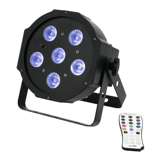 EuroLite LED SLS-6 UV Floor User Manual